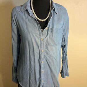 LOFT Chambray Shirt